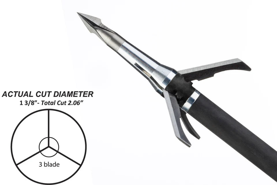 Grim reaper pro 3 blade 1 3/8’’