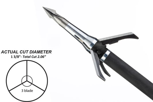 Grim reaper pro 3 blade 1 3/8’’