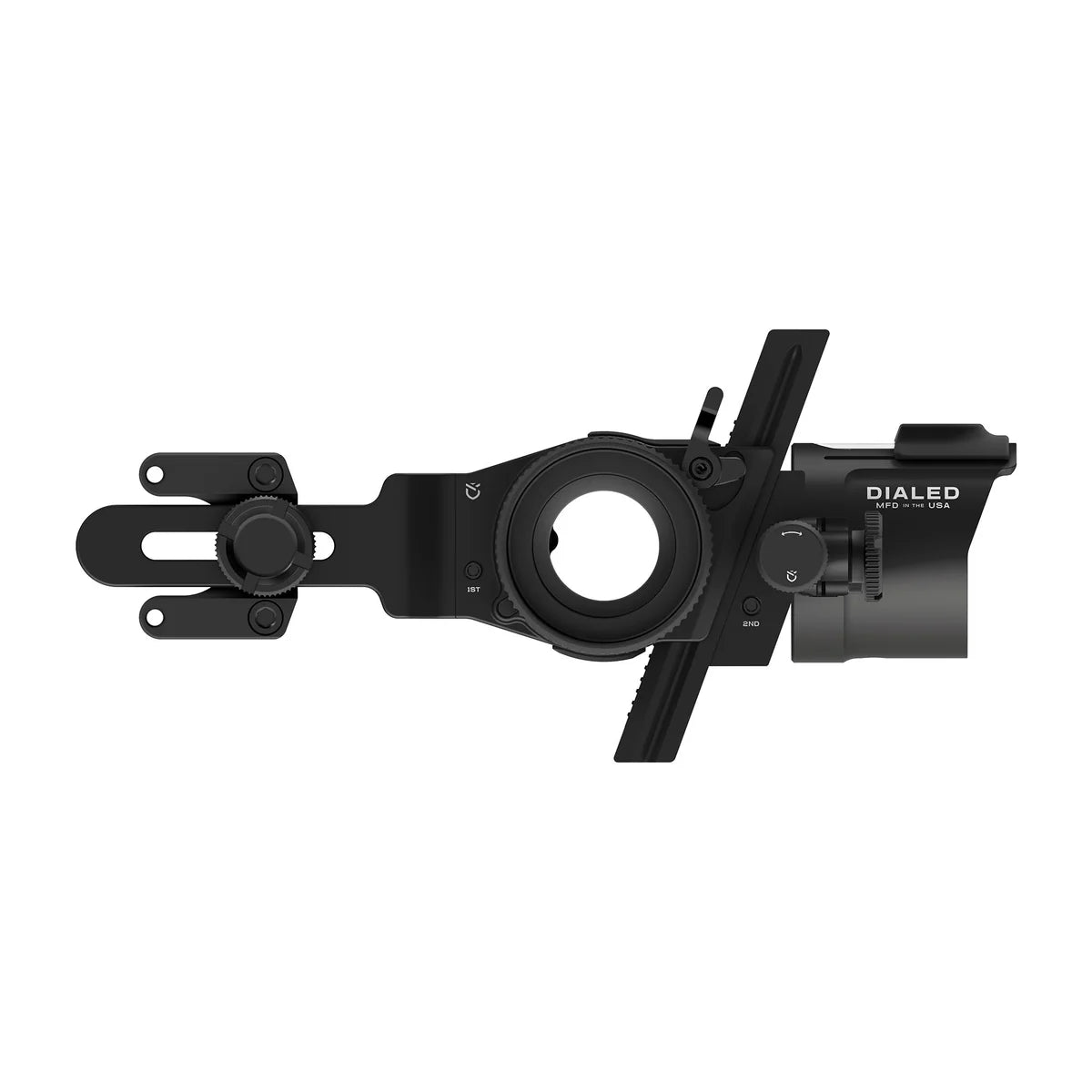 Dialed archery PRÜF MOVER SIGHT - RISER MOUNT  BLACK